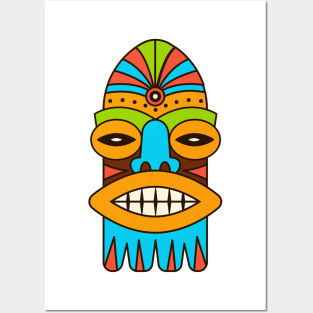 Exotic masks Posters and Art